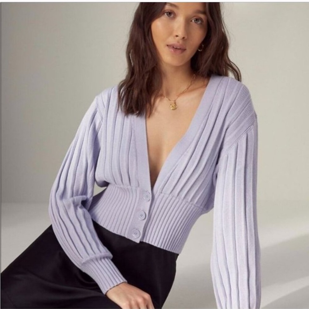 Wilfred New Plunge Front Cardigan